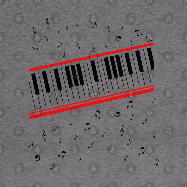 Michael 80s Beat It Piano // Keyboard Design by darklordpug